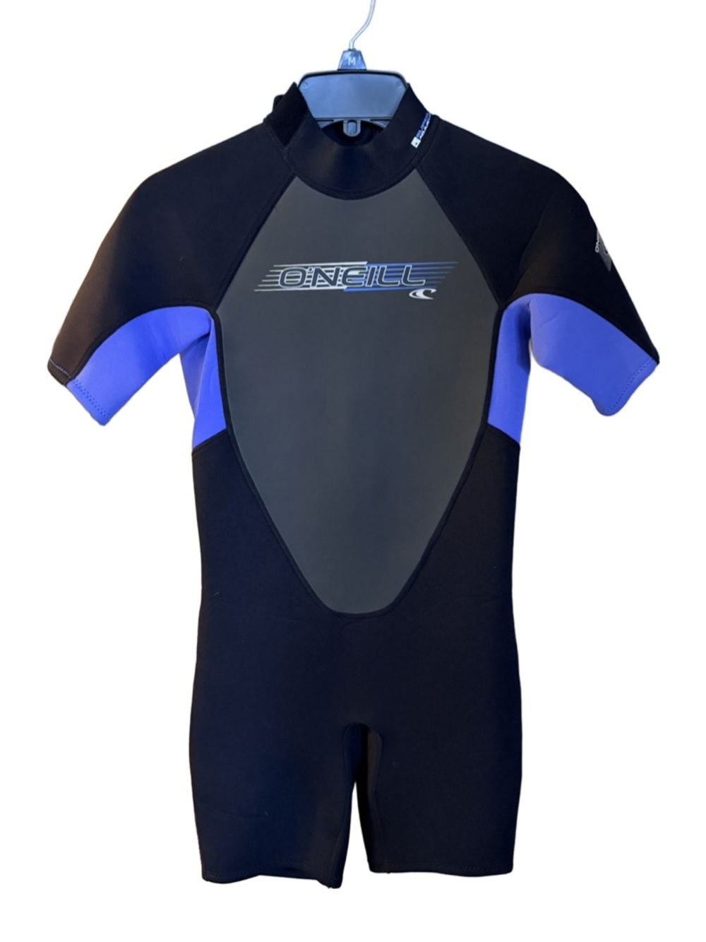 O'Neill Kids Short Sleeve Spring Wetsuit - Black & Blue